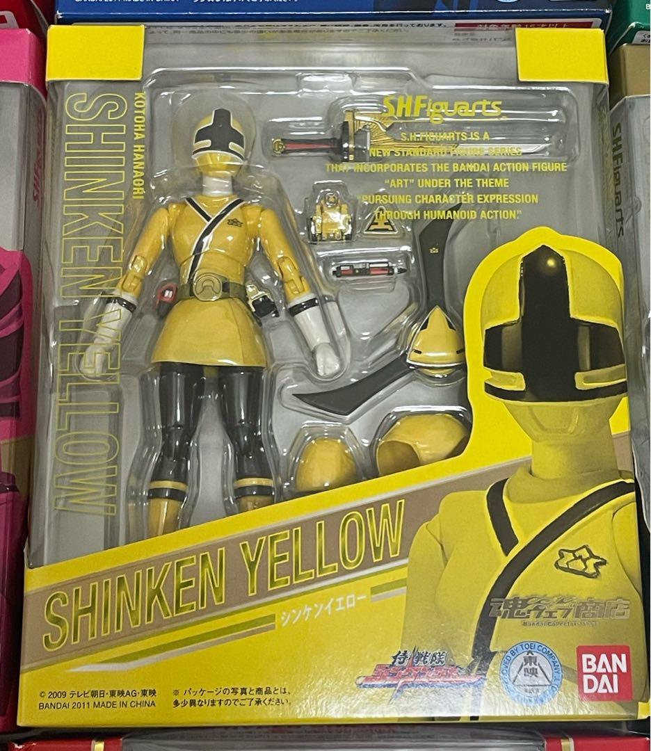【未開封】S.H.Figuarts 侍戦隊シンケンジャー 9体セット アーツ