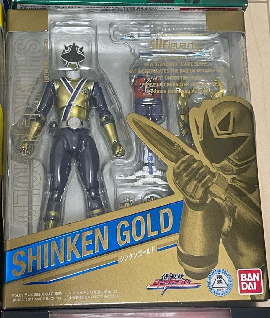 【未開封】S.H.Figuarts 侍戦隊シンケンジャー 9体セット アーツ