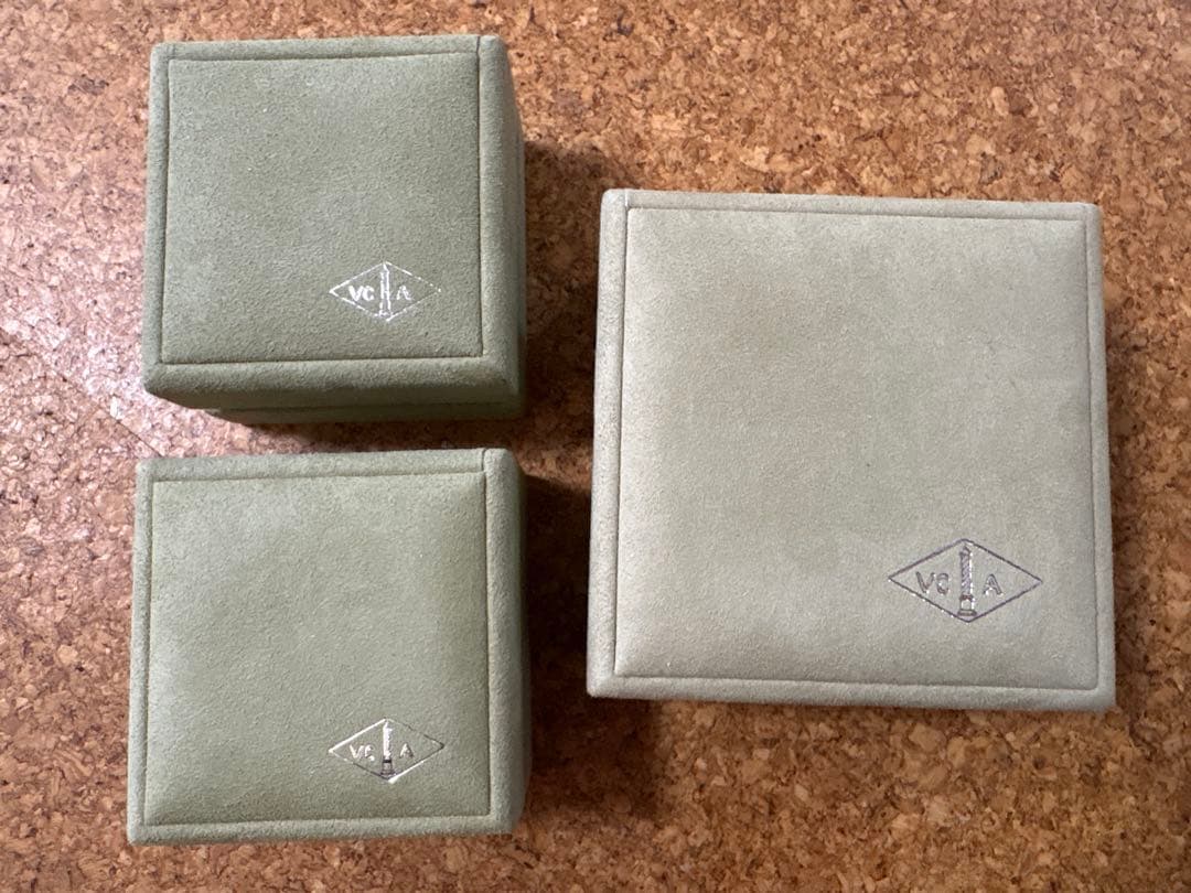 Van Cleef & Arpels ジュエリーボックス 3個セット　空箱