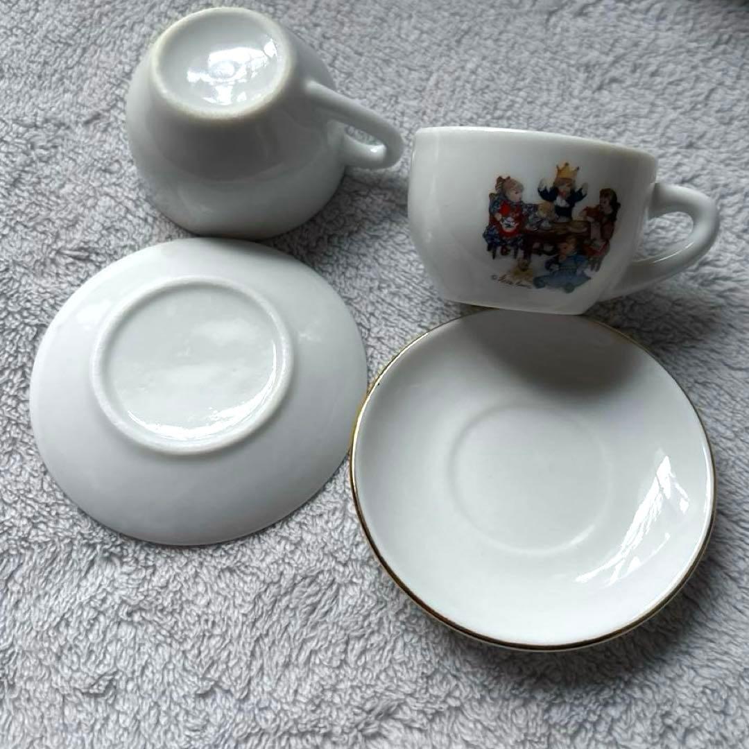 ロイターポーセリン×ケテクルーゼ ミニチュアティーセット ドイツ製ヴィンテージ