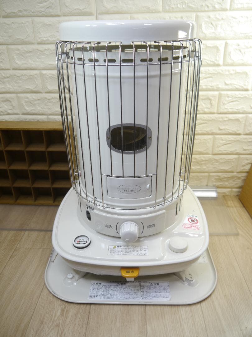 送料無料◆2024①◆コロナ　SL-6624　石油ストーブ　ホワイト 円筒形