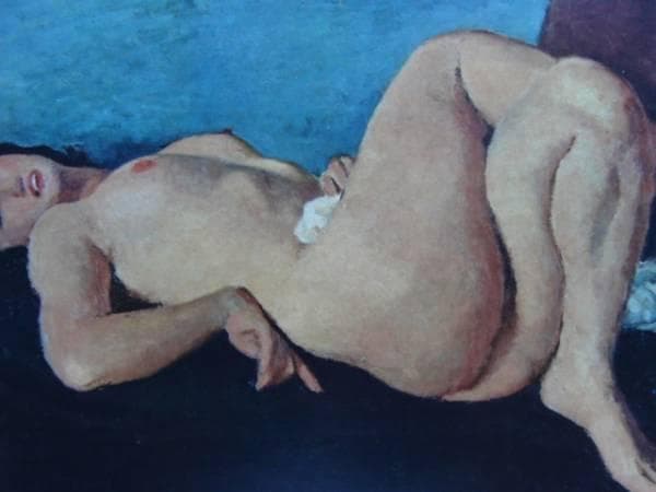 寺内萬治郎、裸婦８、800部限定大判画集画、新品額装、状態良好