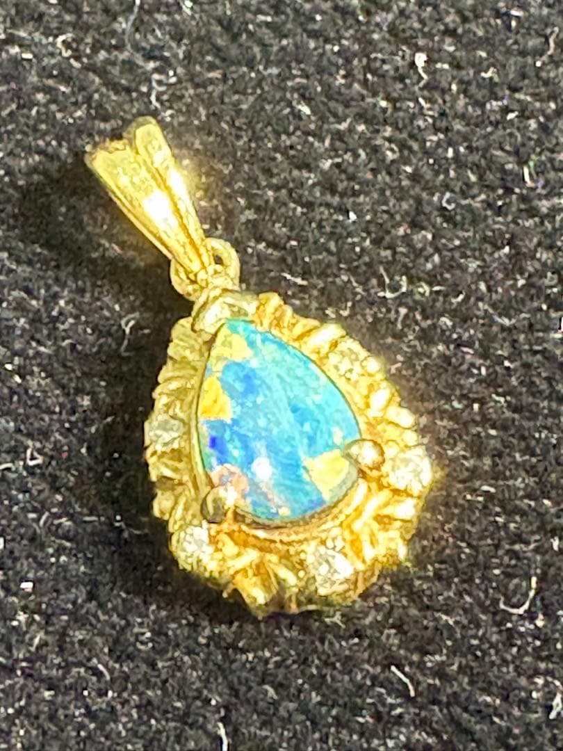 a*R様 オパール K18ペンダントトップ