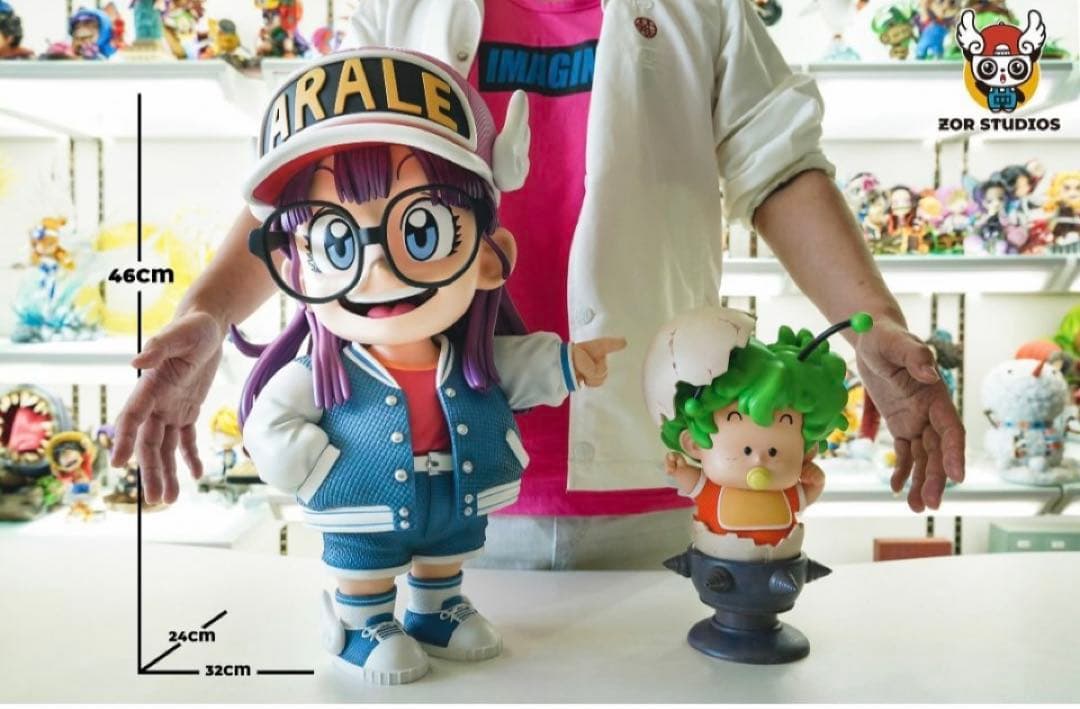 Dr.スランプ アラレちゃん 則巻ガジラ ガレージキット フィギュア