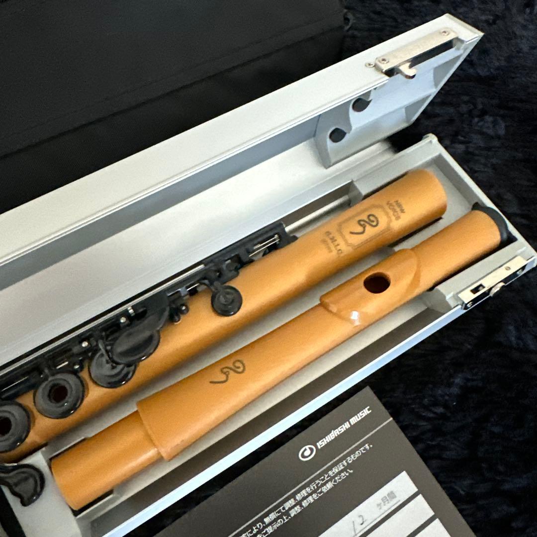 激レア GUO NEW VOICE リングキー フルート 管楽器 ケース付属