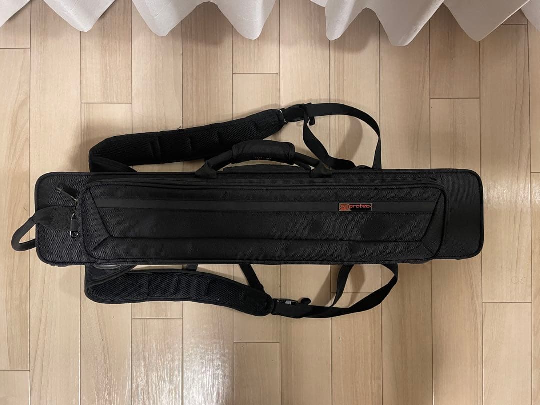 プロテック　ソプラノサックスケース(バックパックストラップ付き)