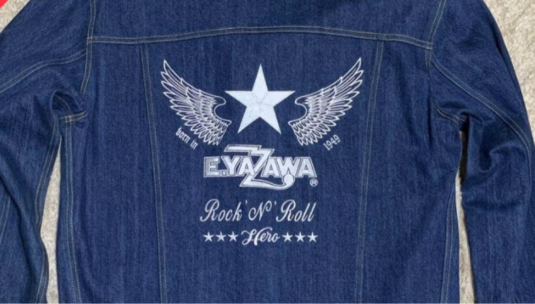 永*吉様 矢沢永吉さん　EYAZAWA デニムジャケット XL