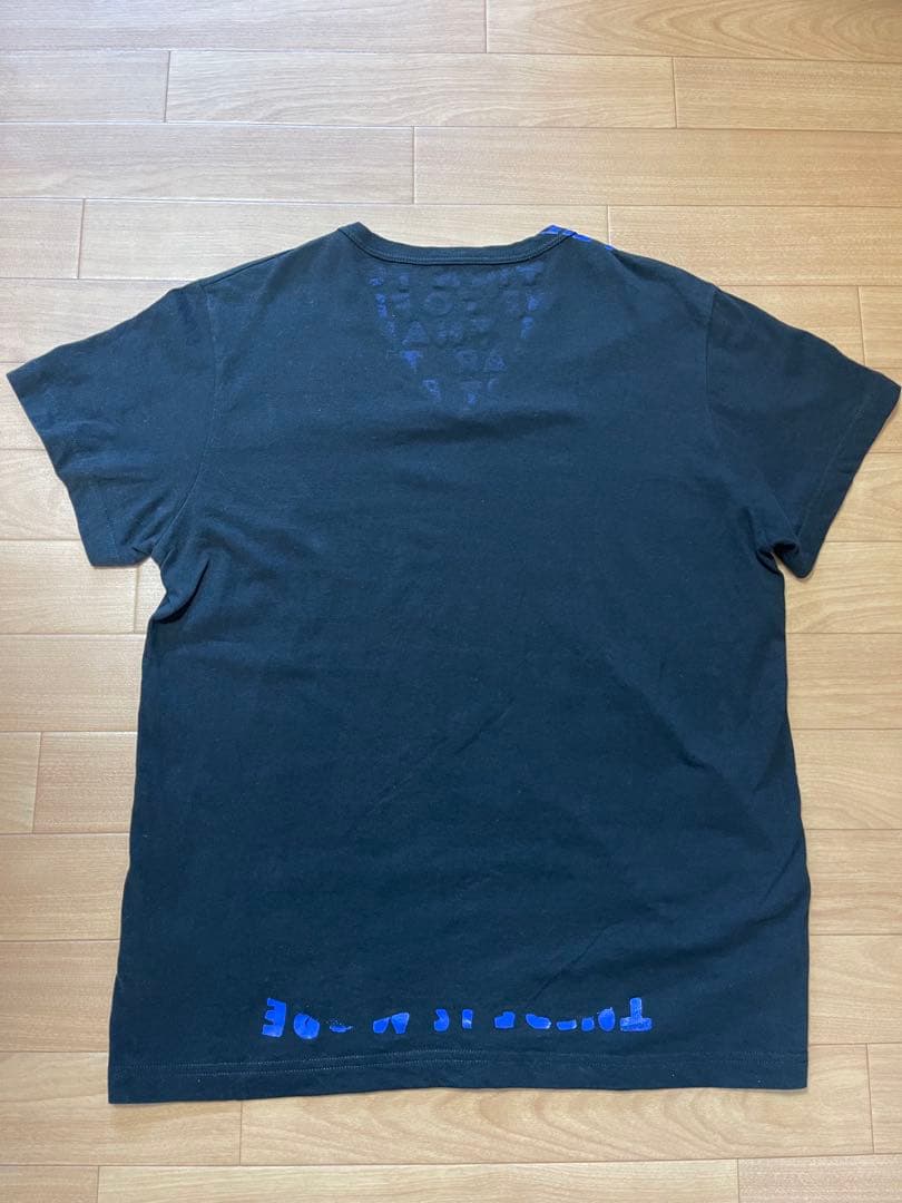 Martin Margiela 07SSエイズTブラック×紫文字 archive