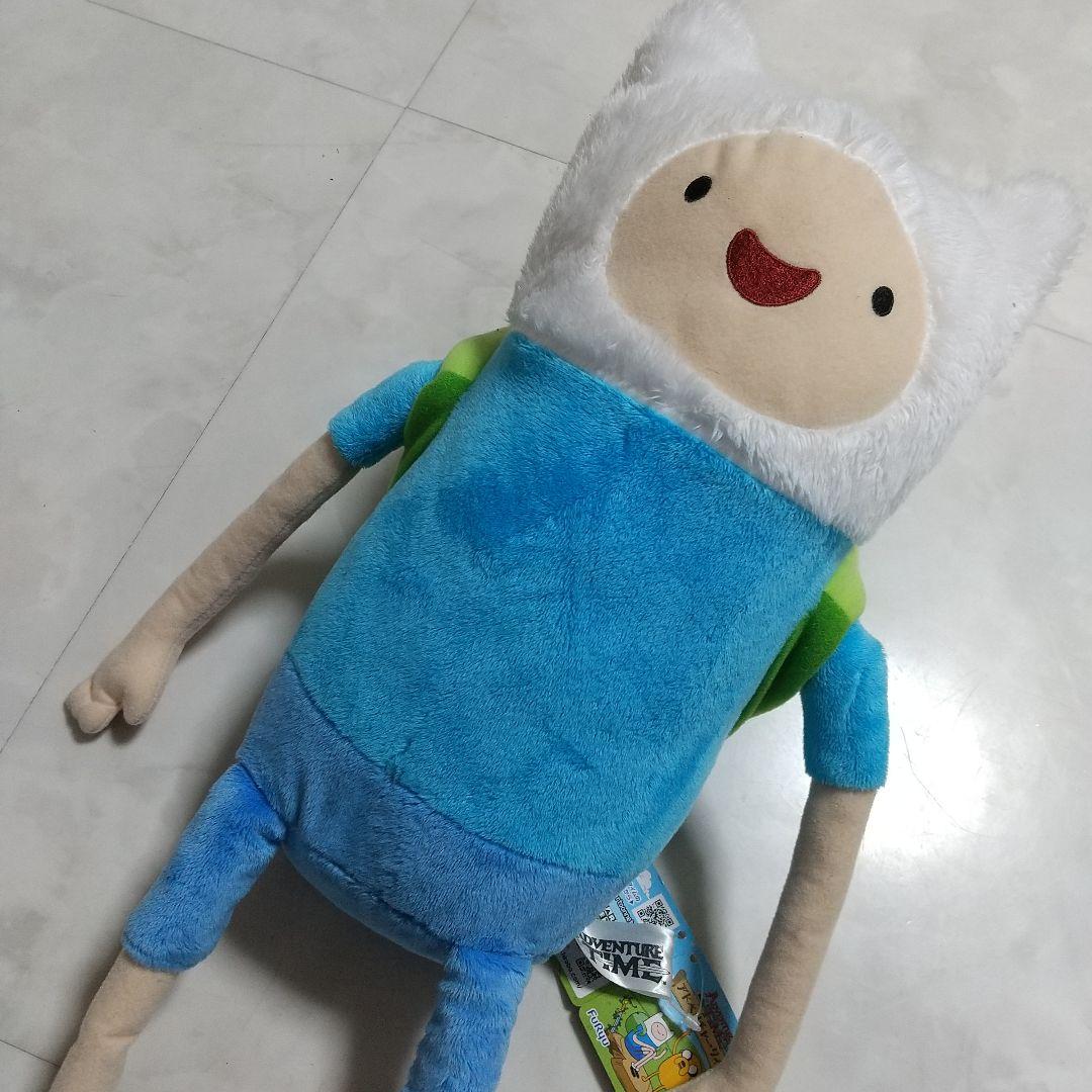 新品　アドベンチャー・タイム 親友スマイル　フィン　ぬいぐるみ