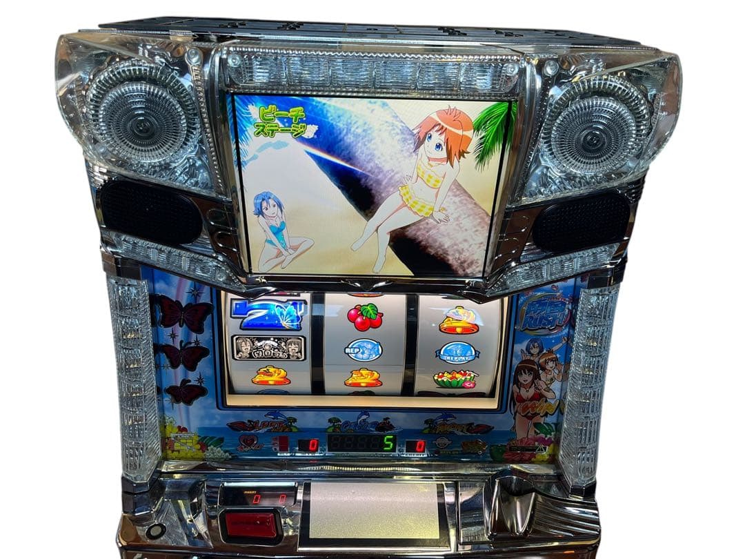 売切 送料込 パチスロ実機 キュインぱちすろ 南国育ち 1st vacation