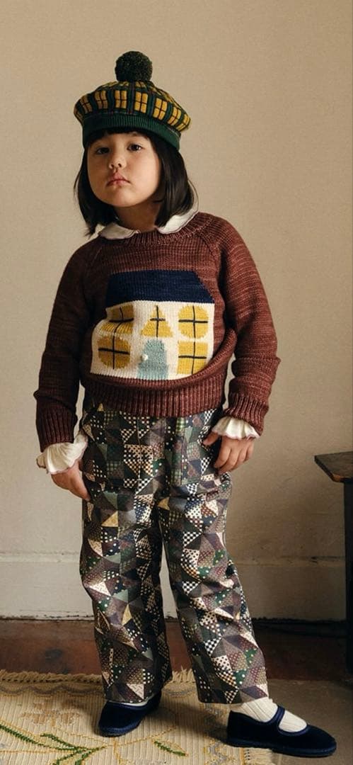 帽子 Misha & Puff Window Plaid Beret / Laurel