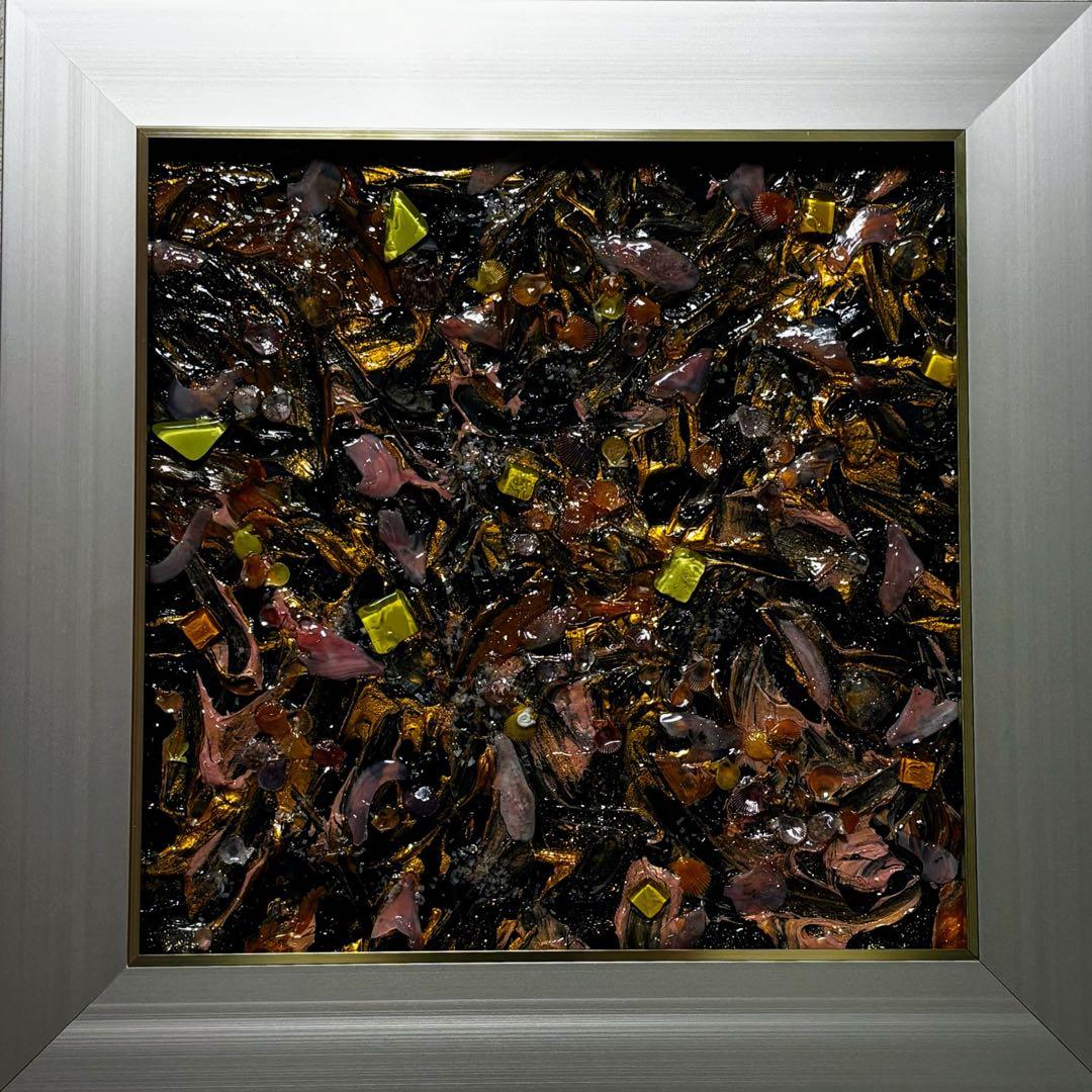 額縁　S3 フラット45 チタン ゴールド　安田精工　アート　油絵　アクリル画