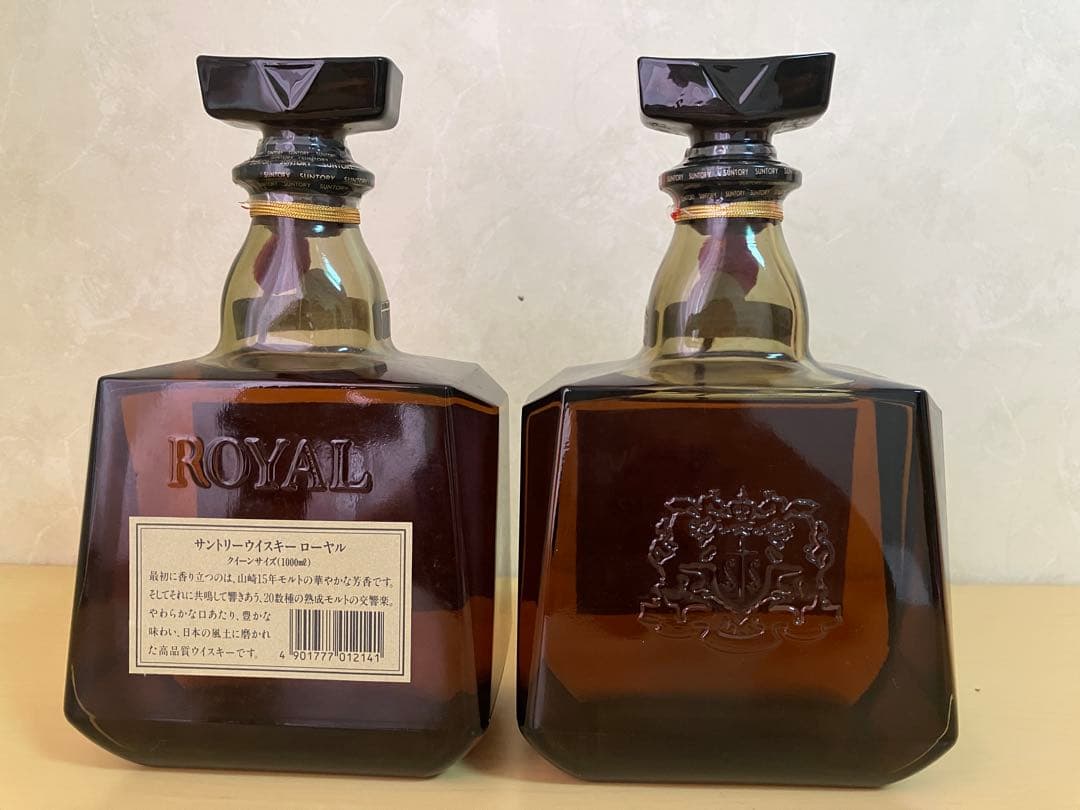サントリーウイスキー ロイヤル 1000ml クイーンサイズ　古酒　2本