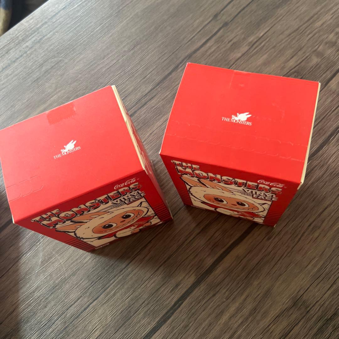 【新品】ポップマート ラブブ　コカコーラ　2点セット popmart