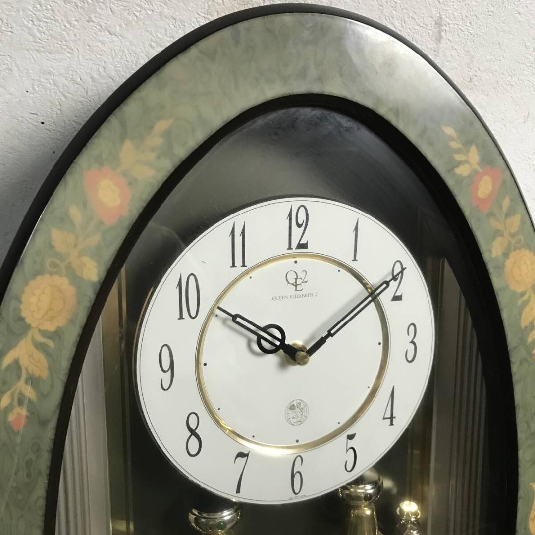 壁掛け時計 QUEEN ELIZABETH2 QE2 4MJ784QE リズム
