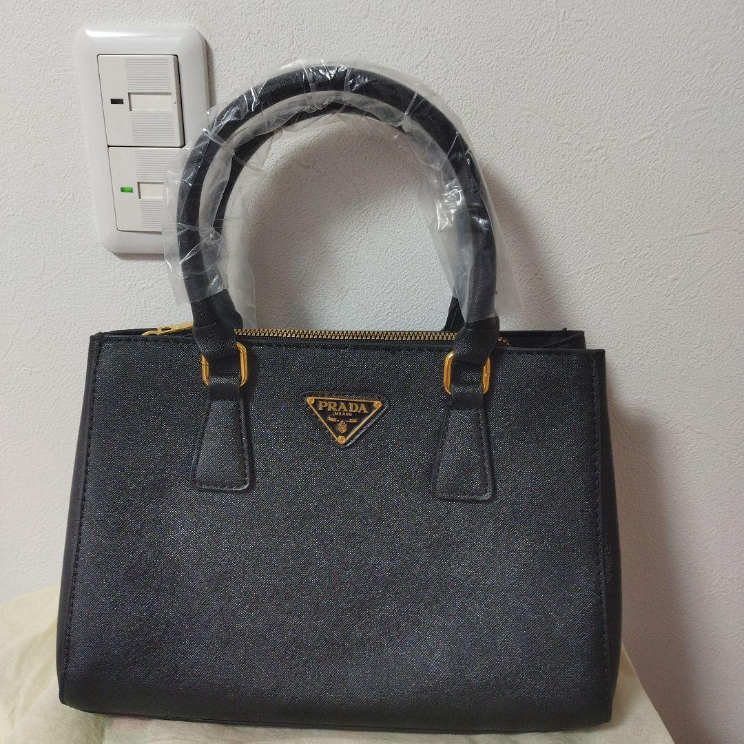 ブラック レザー　ハンドバッグ＆ショルダーバッグ　新品未使用