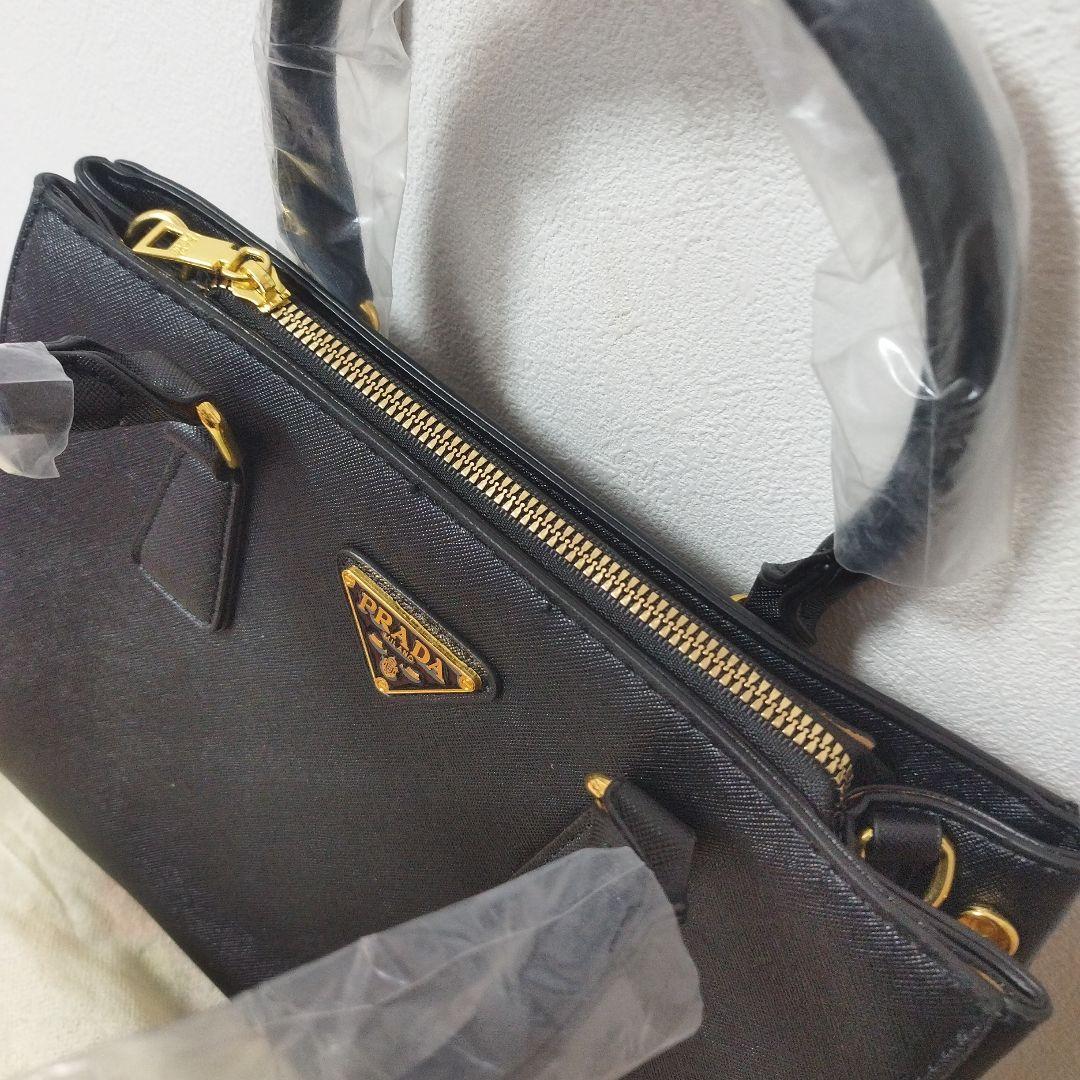 ブラック レザー　ハンドバッグ＆ショルダーバッグ　新品未使用