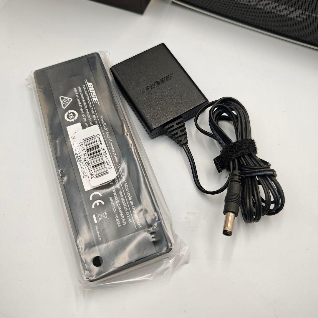 BOSE SoundLink Mini ワイヤレススピーカー 箱、付属品あり