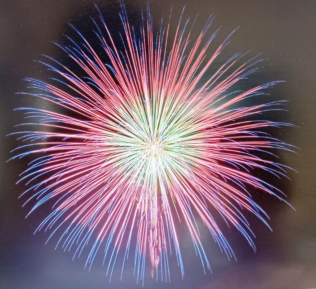 「三冠花火」（未来絵画）