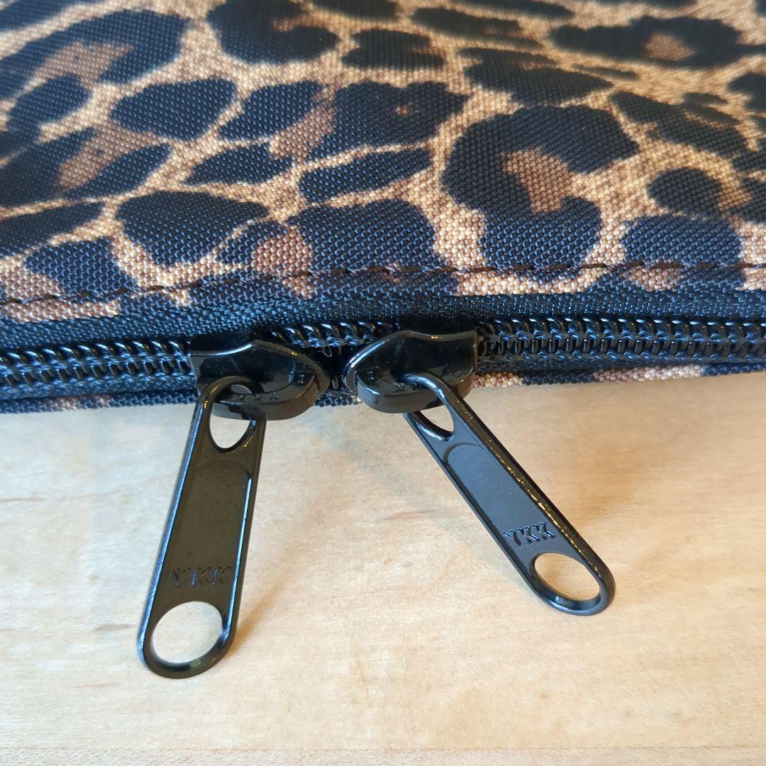 エルベシャプリエ　グリーンレーベル別注　ビッグポシェット　パンサートープ