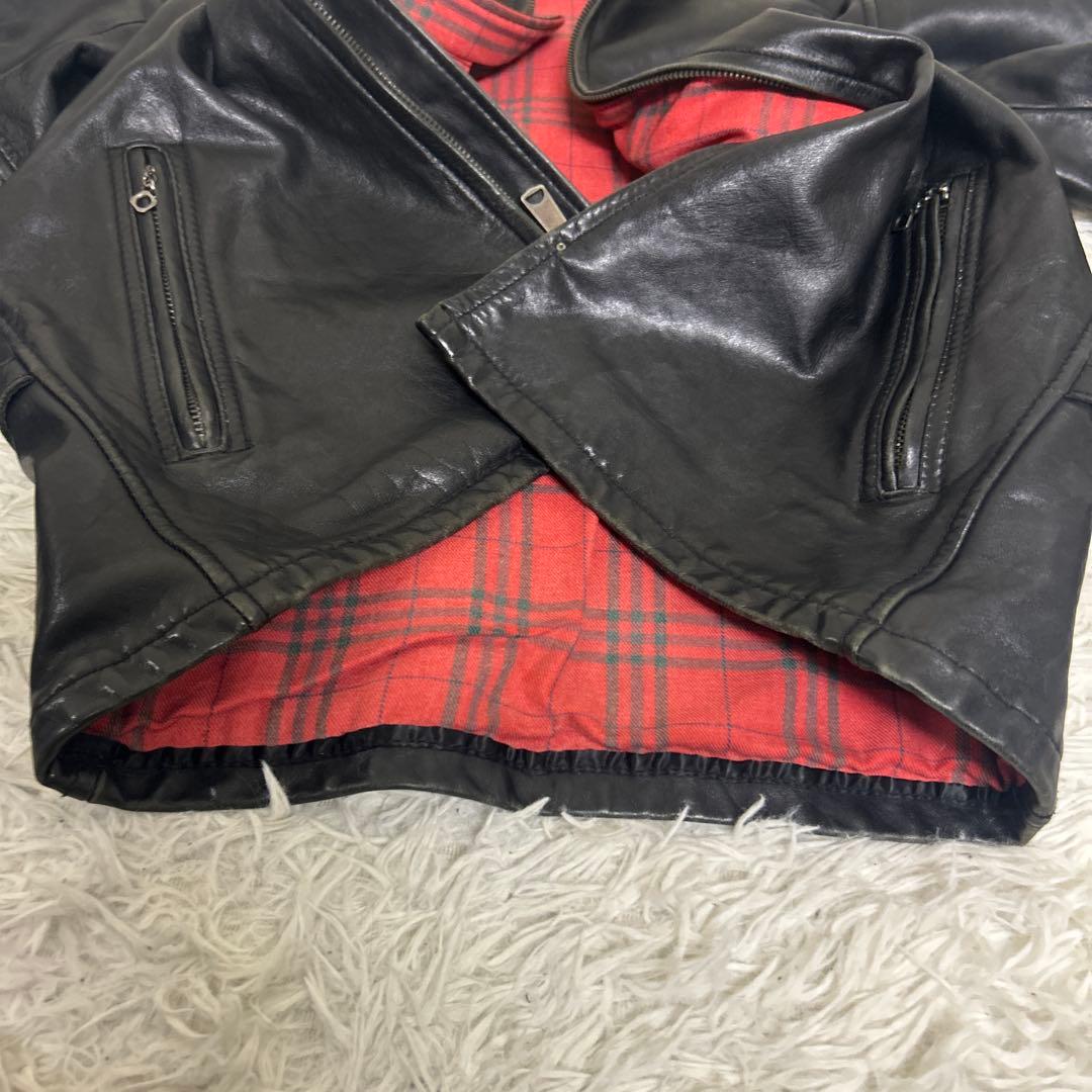 【美品】Schott トラッカー シングルライダース カウハイド 3101022