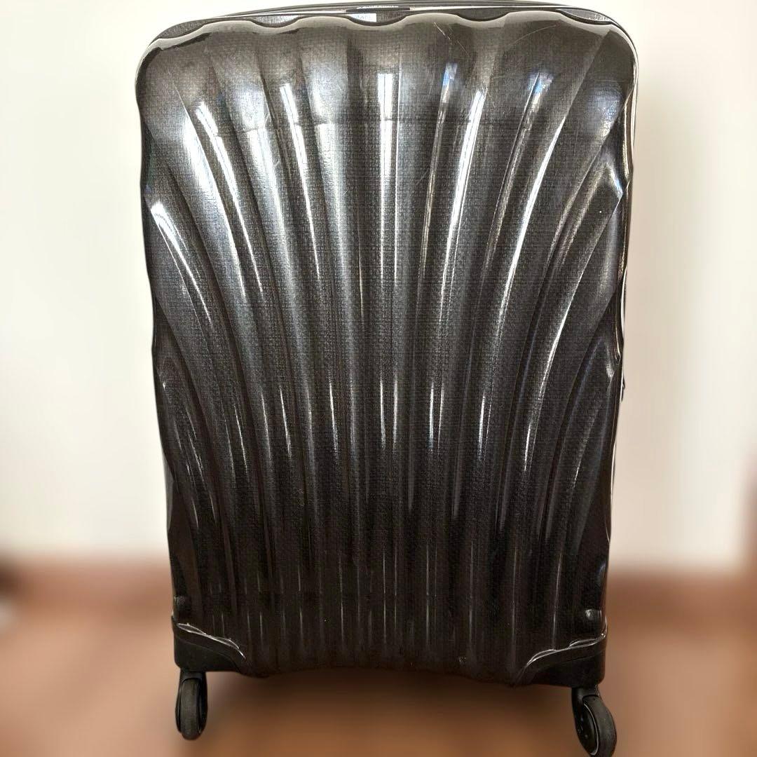 ブラックストライプキャリーケース