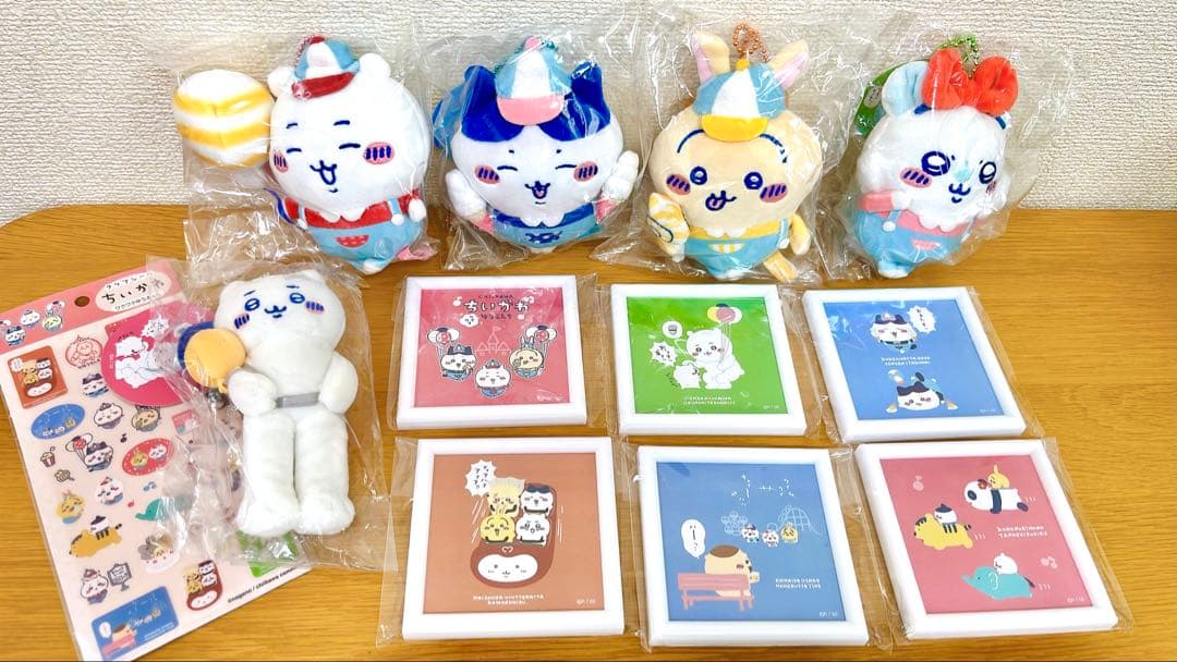 【新品・未使用】ちいかわワクワクゆうえんちマスコット他12点まとめ売り【値下げ】