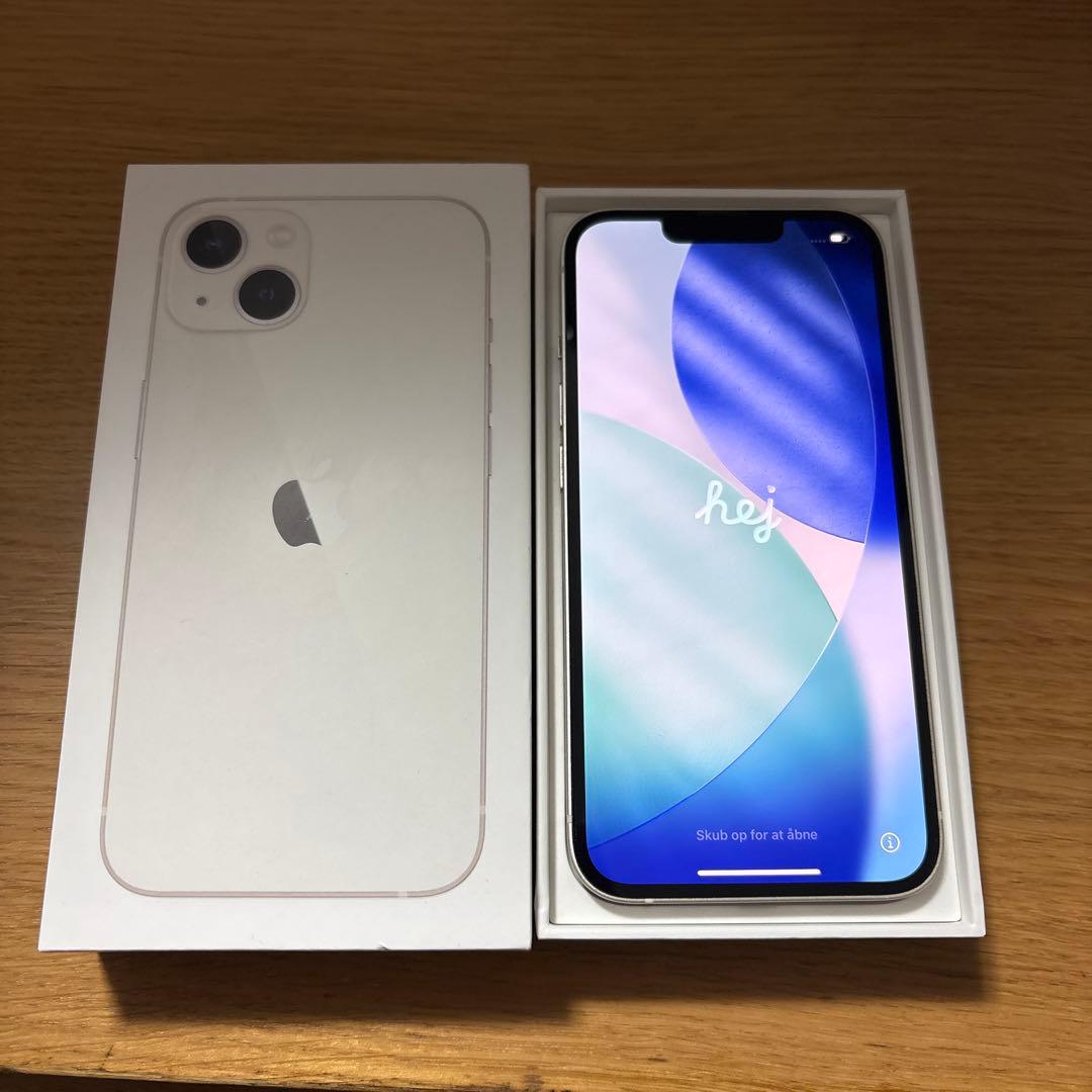 Apple iPhone 13 スターライト128GB