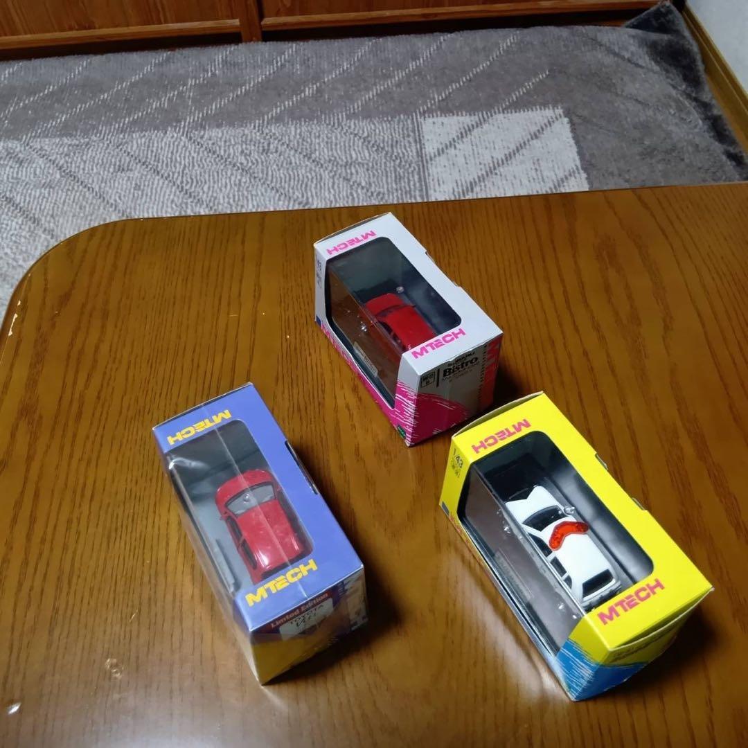 【3台セット】エムテック　エポック　ヴィッツ　ヴィヴィオ　ビストロ　1/43