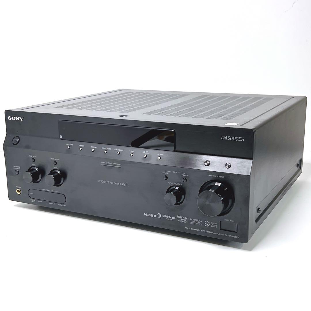 【良品】 SONY TA-DA5600ES AVアンプ　ハイエンド　ブラック
