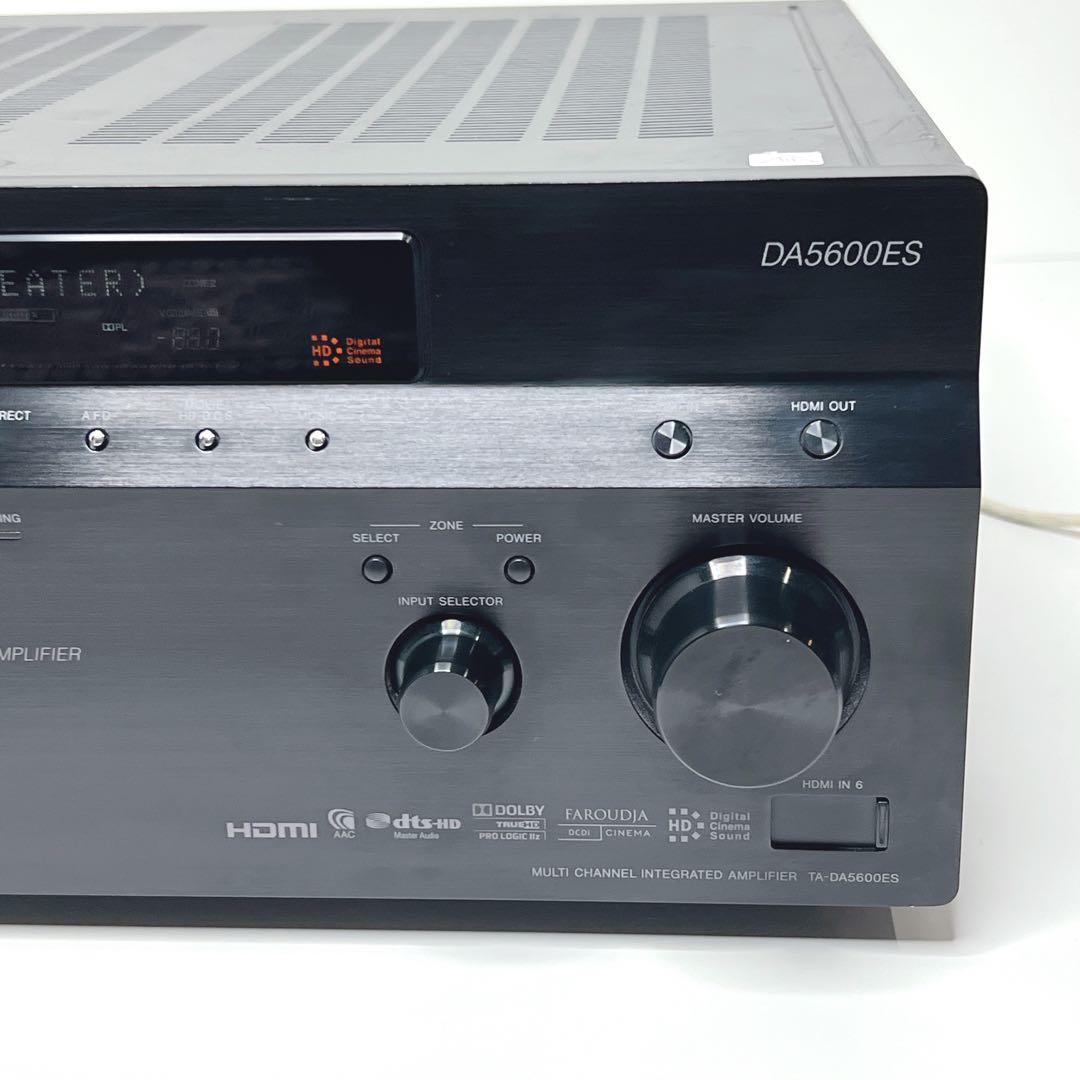 【良品】 SONY TA-DA5600ES AVアンプ　ハイエンド　ブラック