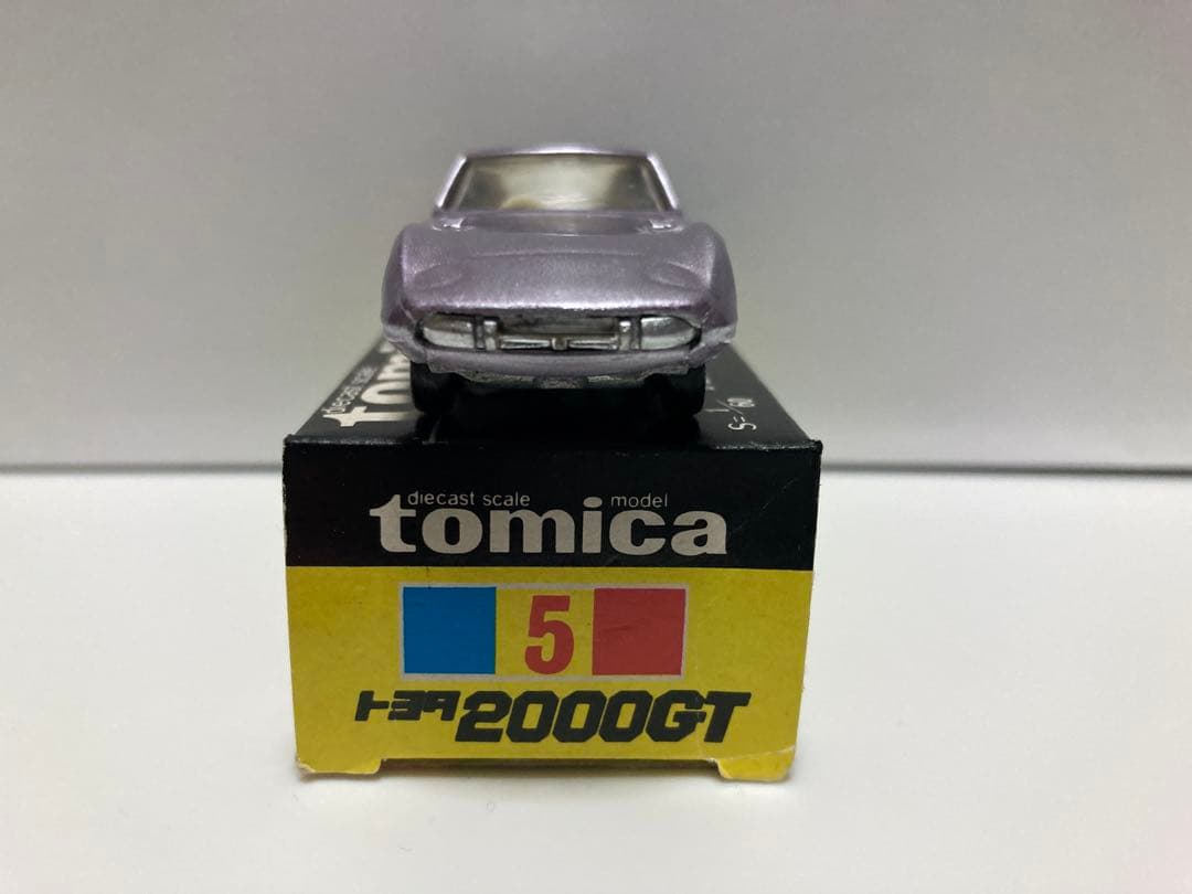 トミカ　黒箱　日本製　トヨタ　2000GT 1Aホイール