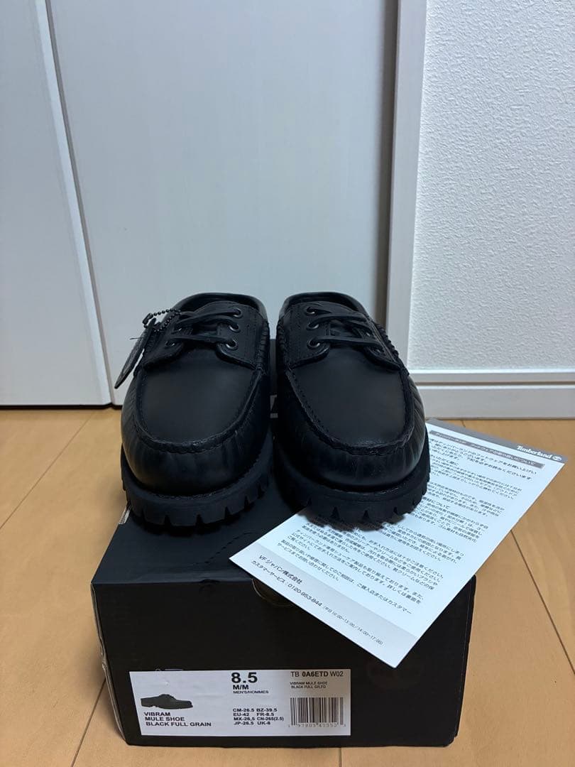 【Timberland】スリーアイ(3eye) ビブラムソール ミュール