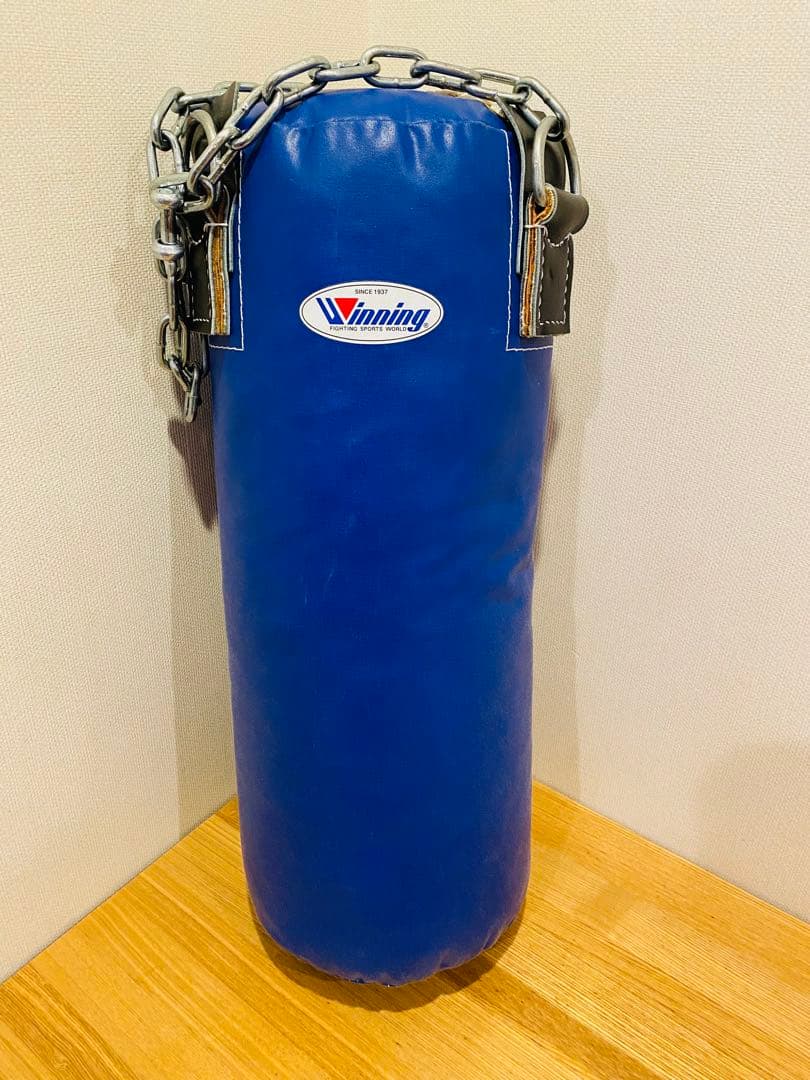 Winning サンドバッグ 青　美品