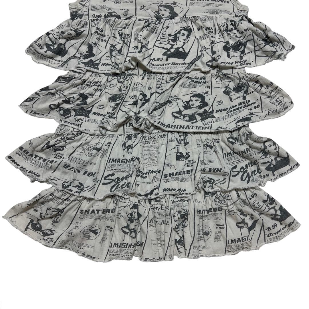 HYSTERIC GLAMOUR ローリングストーンズ フリルタンクトップ 希少