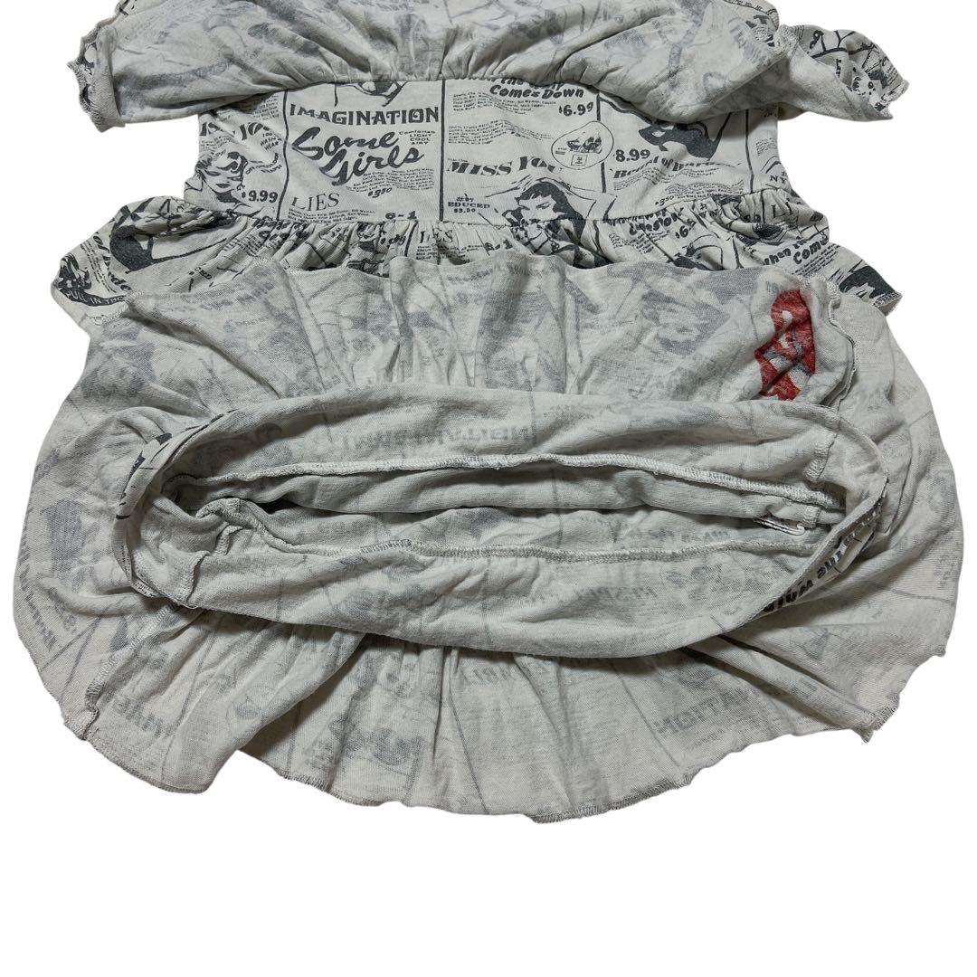 HYSTERIC GLAMOUR ローリングストーンズ フリルタンクトップ 希少