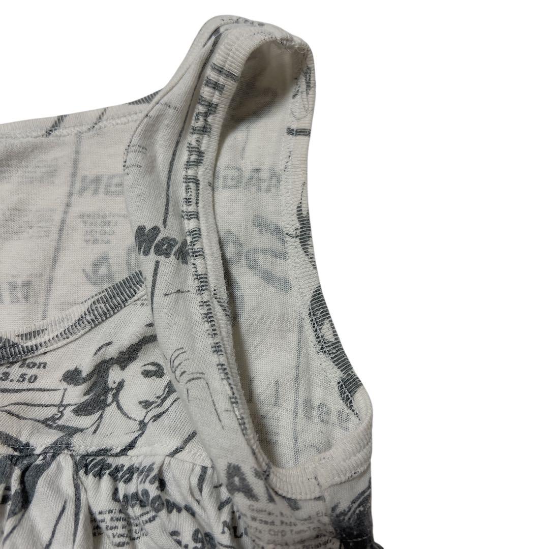 HYSTERIC GLAMOUR ローリングストーンズ フリルタンクトップ 希少