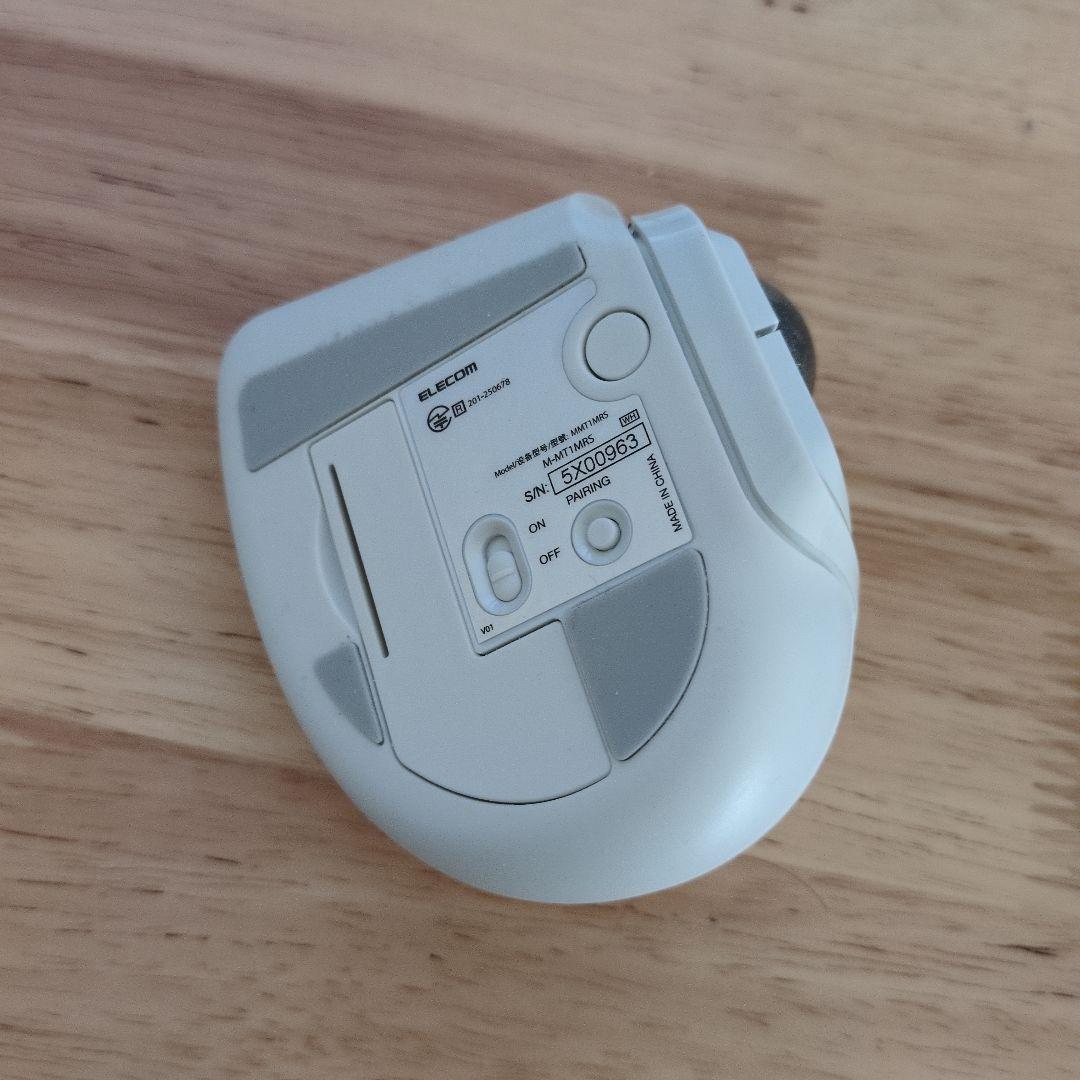 ELECOM bitra トラックボール 白 M-MT1MRSWH