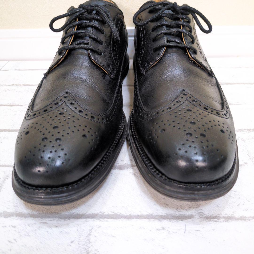 極美品　COLEHAAN　コールハーン　GRAND.OS　ウイングチップ　外羽根