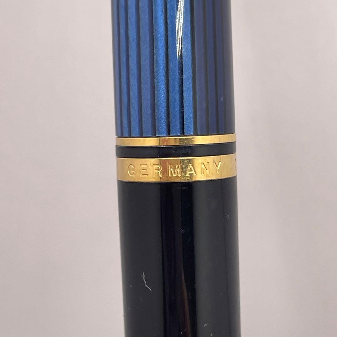 PE871□Pelikan スーベレーン D400 シャープペンシル 青縞