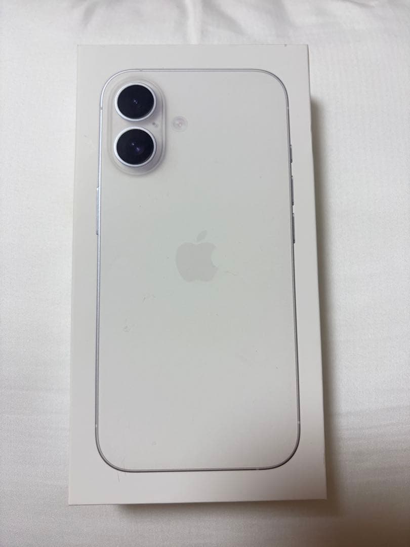 Apple iPhone 16ホワイト 128GB元箱付き