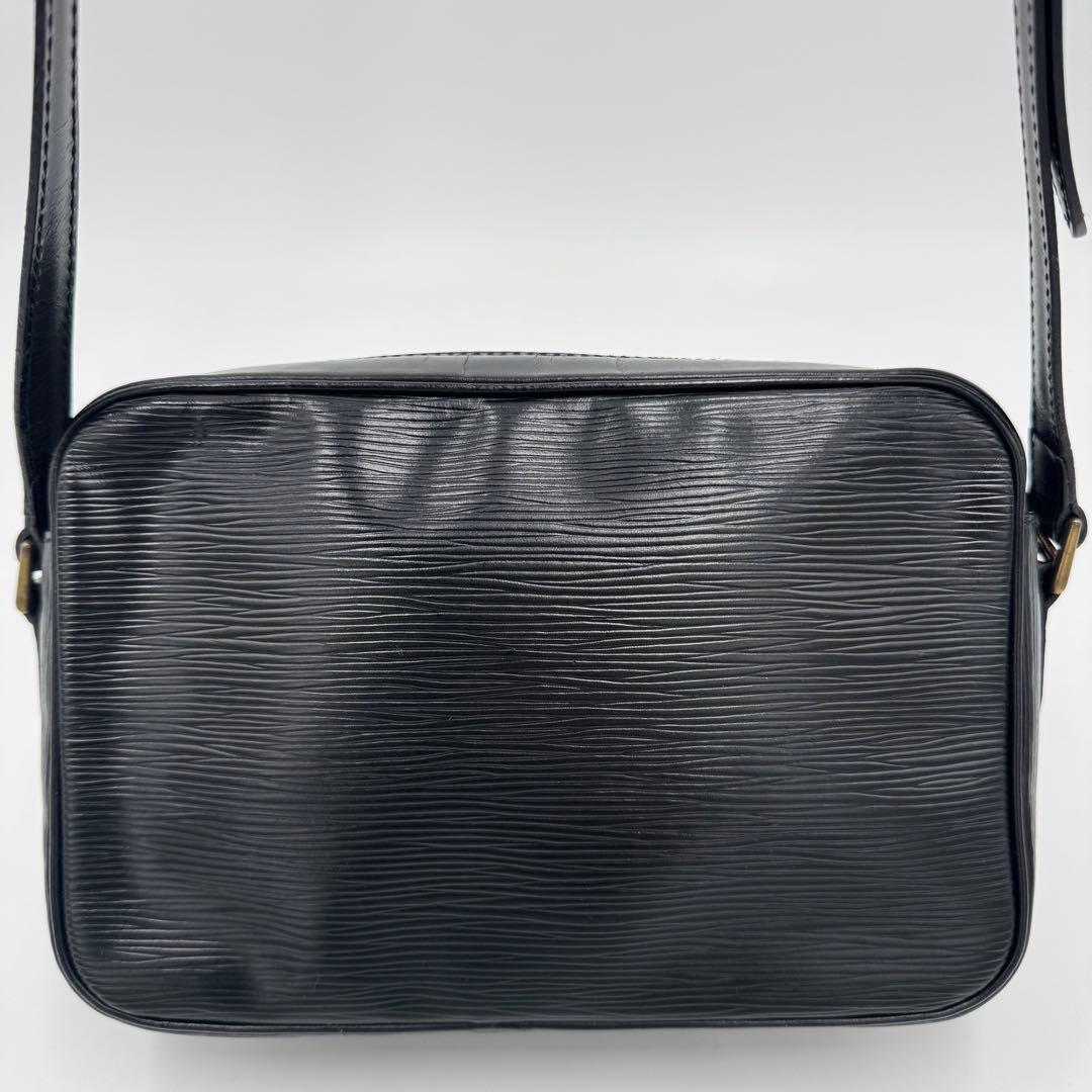 ルイヴィトン エピ トロカデロ24 レザー ショルダーバッグ 斜めがけ ブラック
