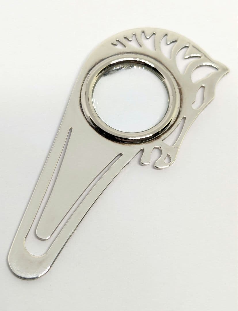 HERMES シュヴァル ホース ルーペ マネークリップ ブックマーク　管1