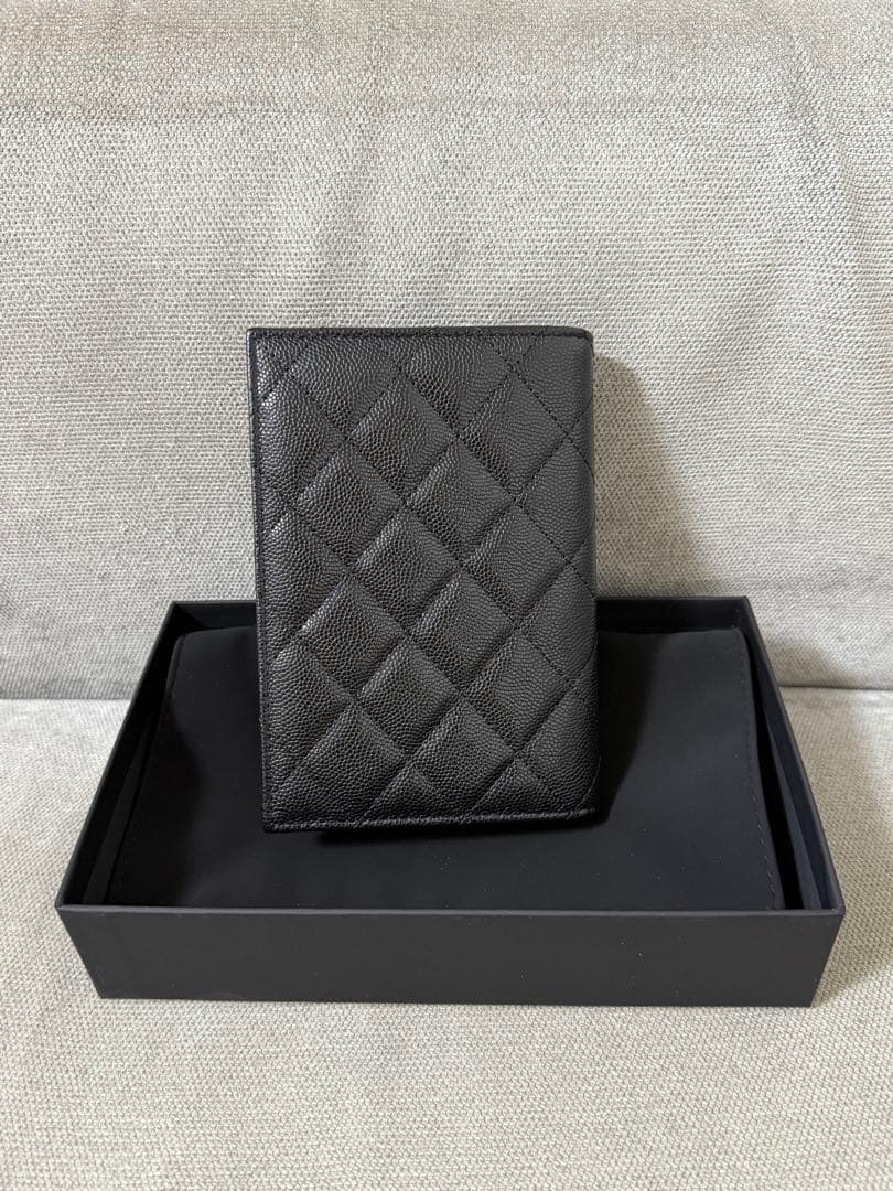 値下げ！新品未使用 シャネル　キャビア　パスポートケース　国内完売　希少