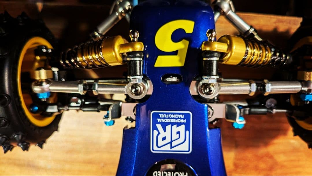 まき様納車待ちウレタン塗装仕上タミヤアバンテ希少廃盤TRE01 ファインスペック