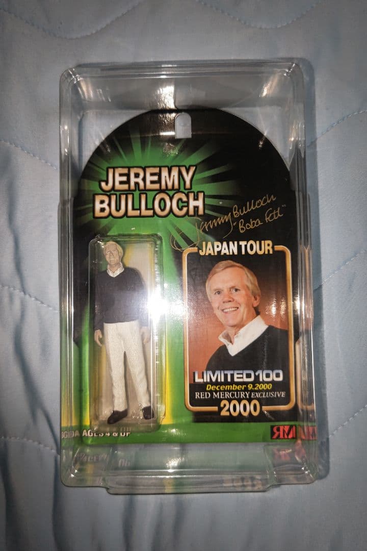 スターウォーズ　ボバ・フェット　ジェレミーブロックサイン入りREDMERCURY