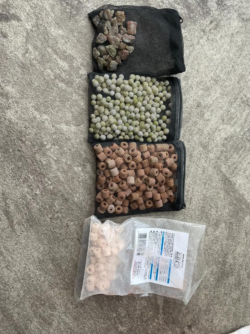 ベタ用　水槽、濾過槽、ヒータ、ろ過石、底砂、