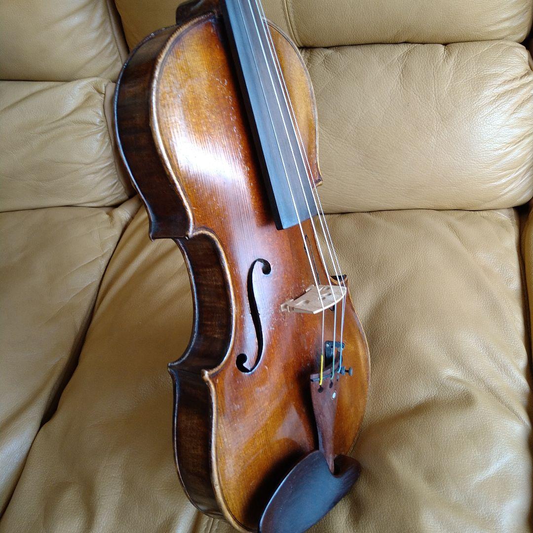 バイオリン本体 木製 ブラウン 4弦　4/4