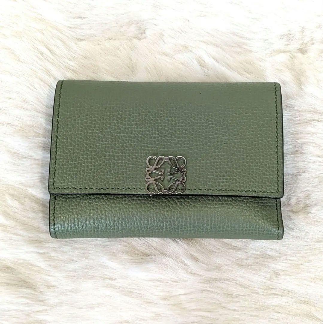 ロエベ 三つ折り財布 スモール バーティカル ウォレット アナグラ厶♦riku様