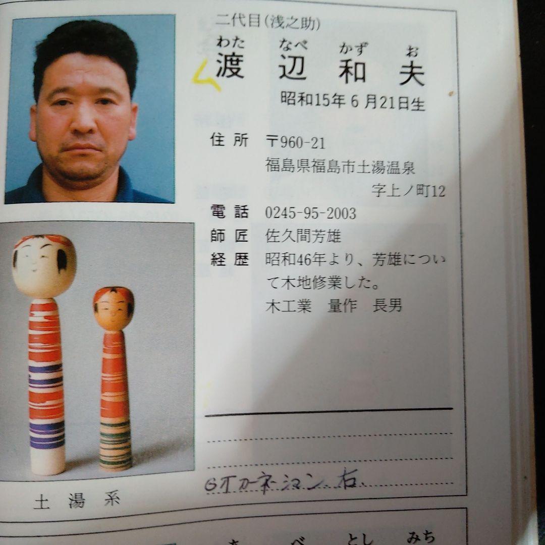 伝統こけし 土湯系 チビタン付き 特別set